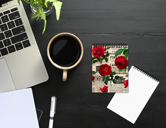 Vintage Roses Notebook